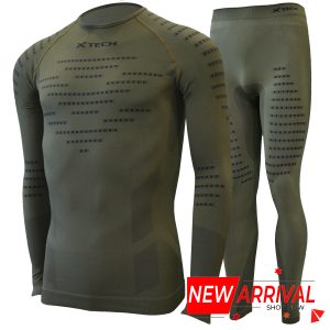 Арт : IDRO<BR>(Комплект для мужчин)<br>(95% Полипропилен DRYARN)<br>Цвет: Хаки<BR>От +30° До -25°<BR>(До размера 62)