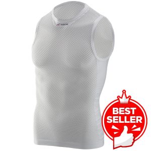 Арт : AIR EVO<BR>(Майка сетчатая для мужчин)<br>(Полипропилен X-Dry)<br>Цвет: Белый<BR>От +40° До +5°