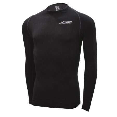 Арт : MERINO TECH<BR>(Джемпер для мужчин и женщин)<br>(Английская шерсть мериноса)<br>Цвет: Черный<BR>От +15° До -30°