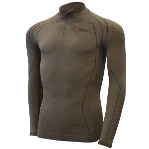 Арт : PREDATOR ZIP<br>(Водолазка на молнии для Мужчин)<br>(Полипропилен X-Dry и Ионы Серебра)<br>Цвет: Хаки<br>От +25° До -25°