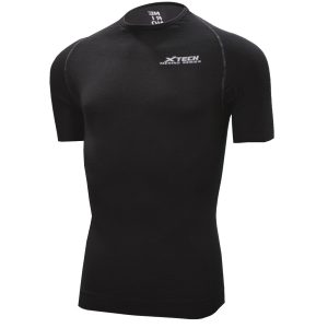 Арт : MERINO TECH<BR>(Футболка для мужчин и женщин)<br>(Английская шерсть мериноса)<br>Цвет: Черный<BR>От +15° До -30°